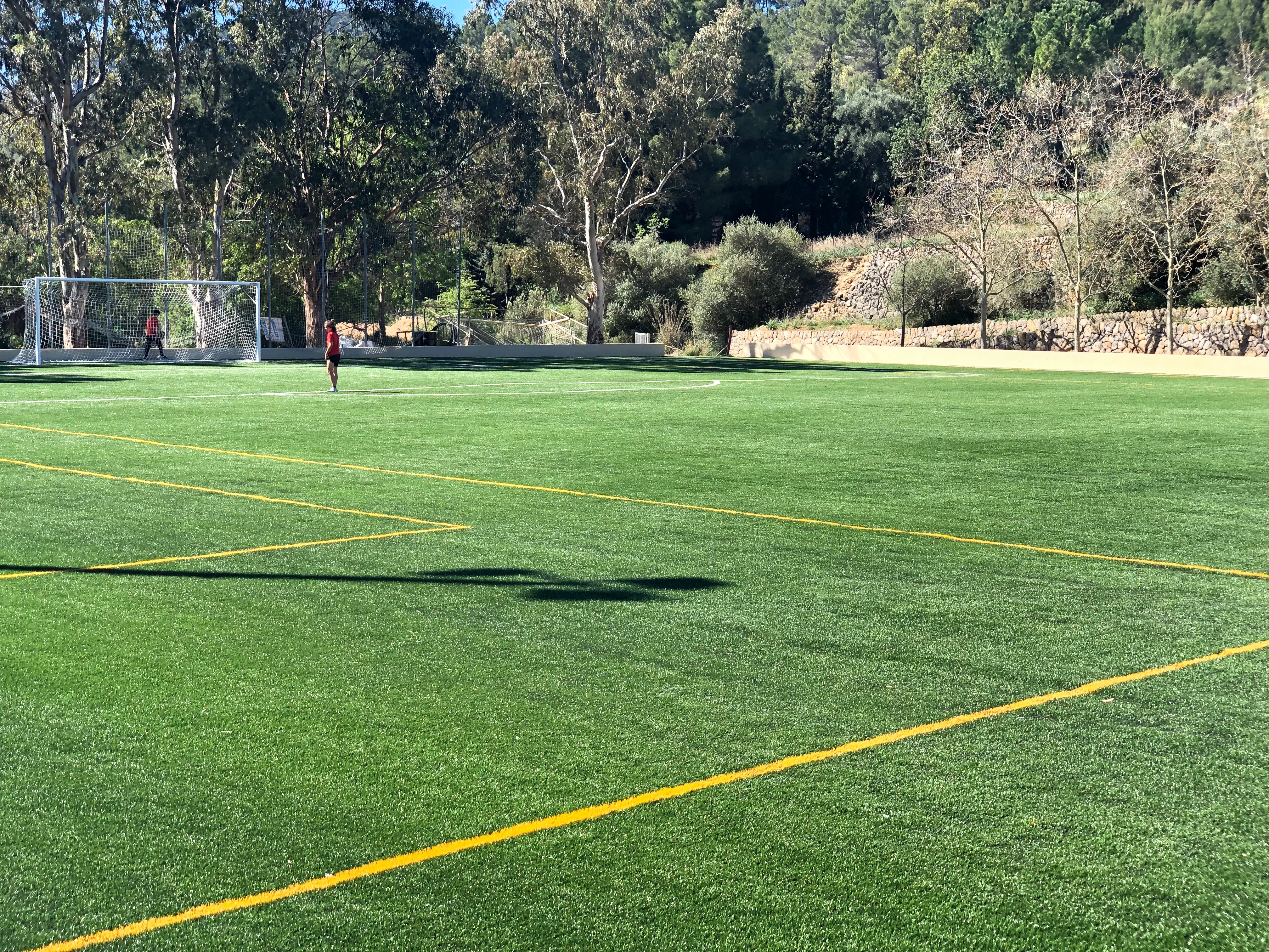 Instalación de campos de fútbol